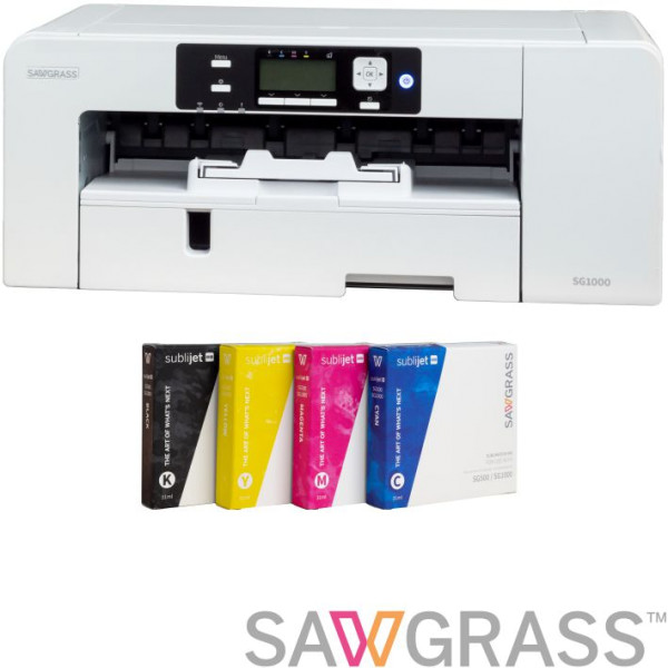 Jasando.ch - Sublimationsdrucker SAWGRASS SG1000 - A3 - Sublijet UHD - Starterpaket