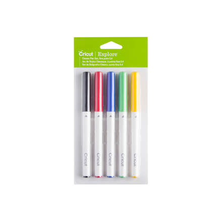 Jasando.ch - Cricut Zeichenstifte-Set Grundfarben 0.4 (Color Classic Pen Set)
