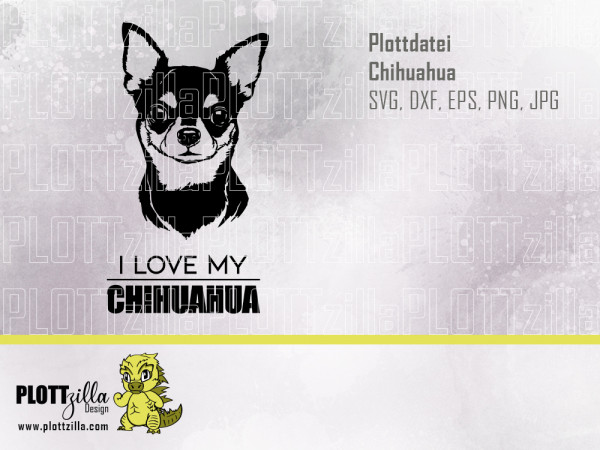 Jasando.ch - Plotterdatei Hund Chihuahua