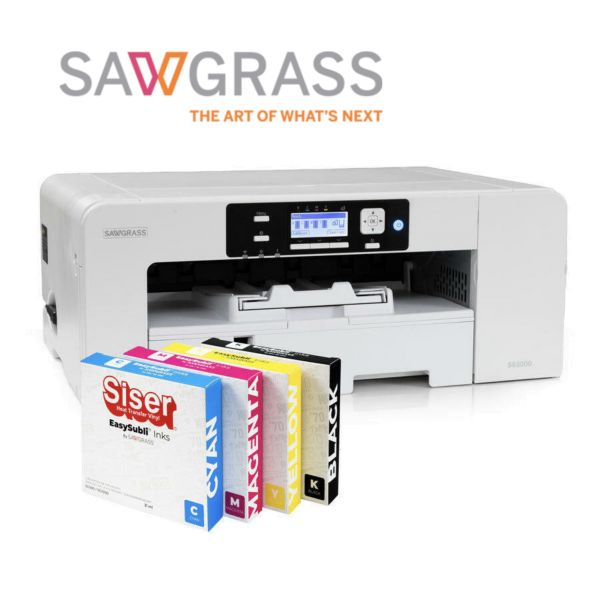 Jasando.ch - Sublimationsdrucker SAWGRASS SG1000 - A3 - Siser EasySubli - Starterpaket