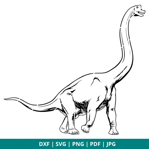 Jasando.ch - Plotterdatei Brachiosaurus