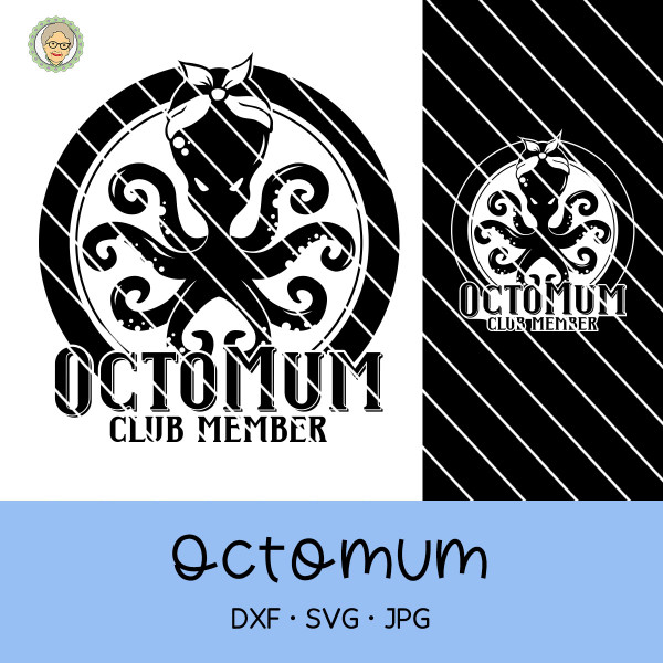 Jasando.ch - Plotterdatei Oktopus - Octomum Club Member