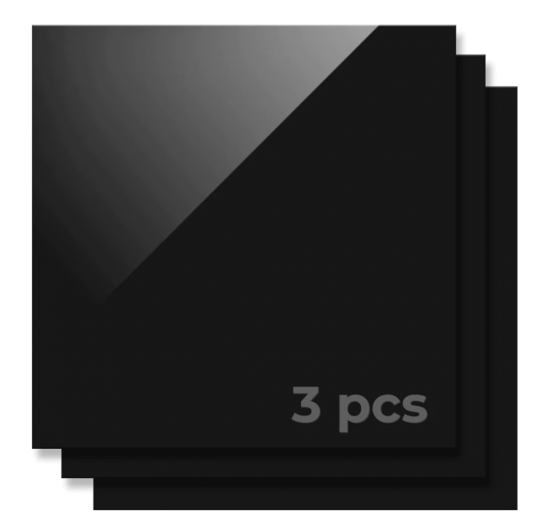Jasando.ch - xTool Acryl Platte glänzend schwarz - 3mm (Acrylic Sheet Glossy Black)