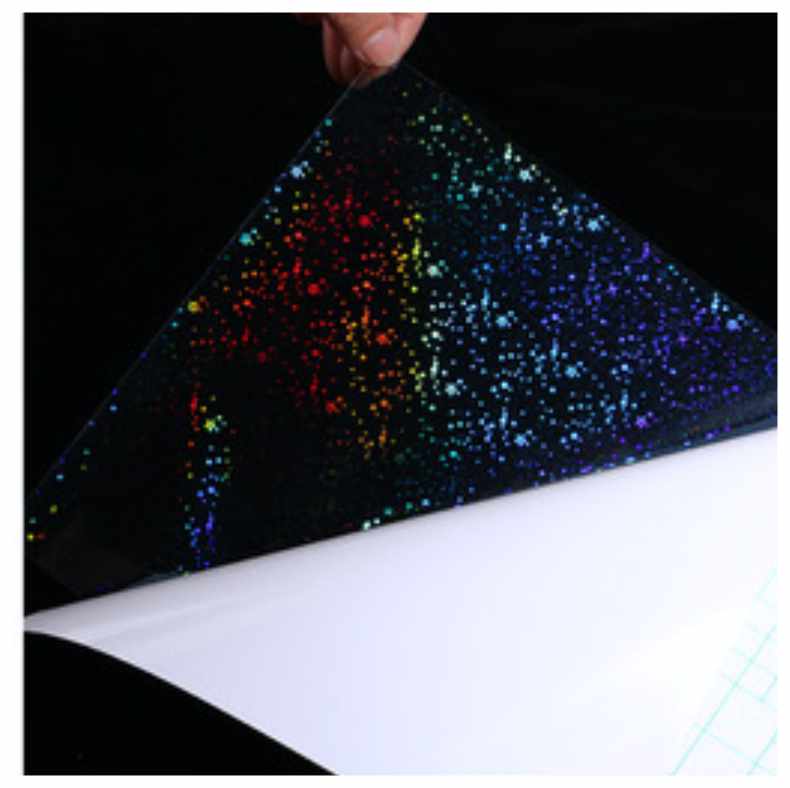 Hologramm Sticker-Dekorfolie - diverse Varianten