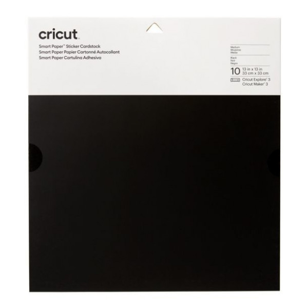 Cricut SmartPaper Stickerpapier - Schwarz (Sticker Cardstock)
