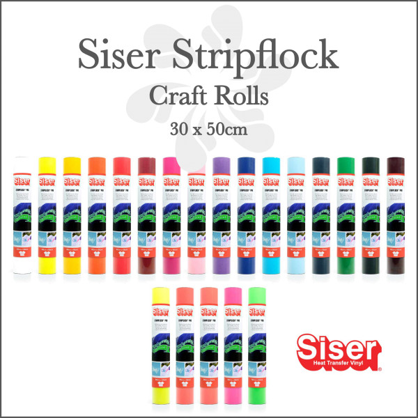 Jasando.ch - Siser Stripflock - Craft Rolls 30 x 50 cm