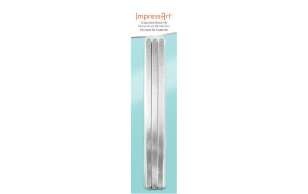 Jasando.ch - ImpressArt Aluminium Armband, 1/4" x 6"