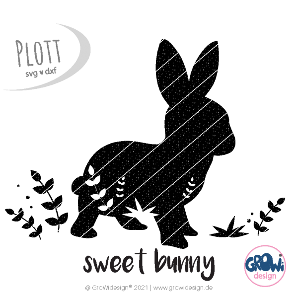 Jasando.ch - Plotterdatei sweet bunny