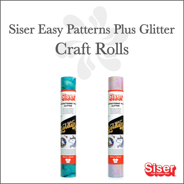 Jasando.ch - Siser Easy Patterns PLUS GLITTER - Craft Rolls