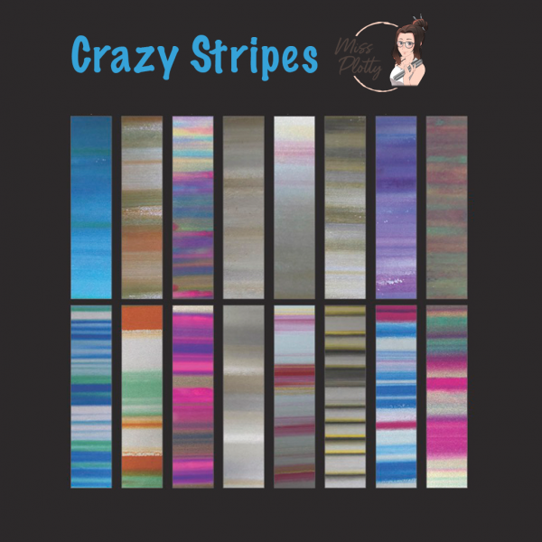 Jasando.ch - Miss Plotty Flexfolie Crazy Stripes