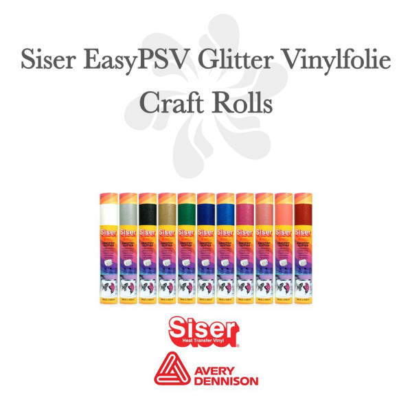 Jasando.ch - Siser Easy PSV Glitter Vinylfolie - Craft Rolls