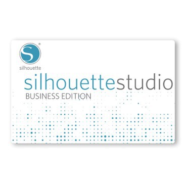 Silhouette Studio Business Edition card