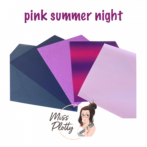 Jasando.ch - Folienpaket Pink Summer Night