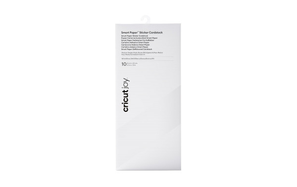 Jasando.ch - Cricut Joy Stickerpapier Smart, weiss,10 Stück